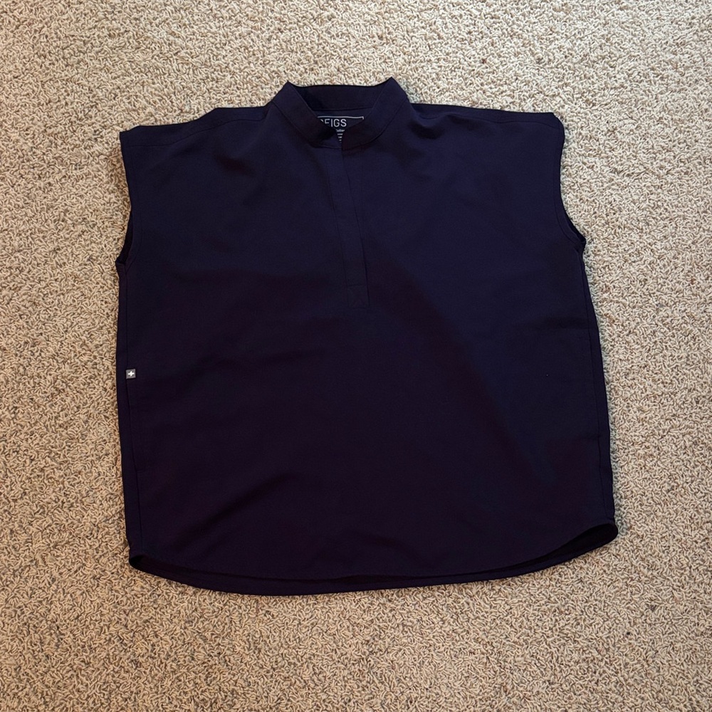 Figs Women's Top in deep purple